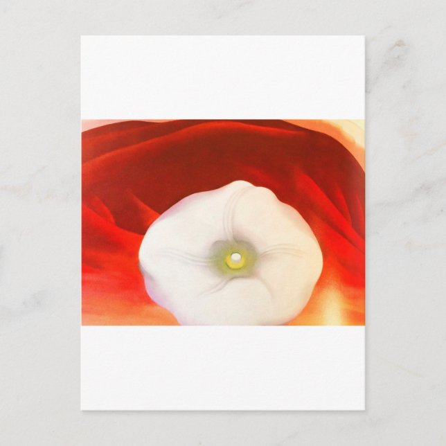 georgia o'keeffe art postcard (Front)