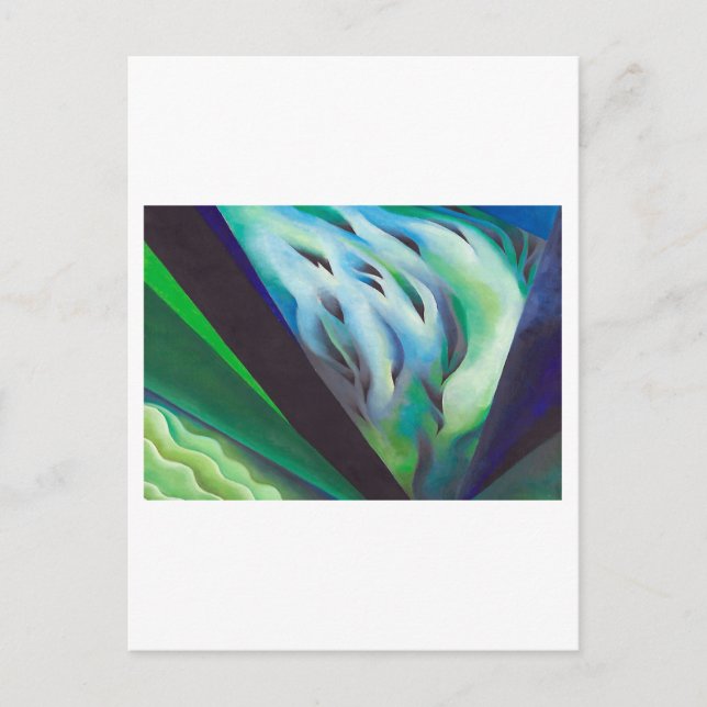 georgia o'keeffe art postcard (Front)