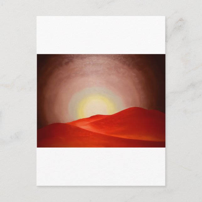 georgia o'keeffe art postcard (Front)