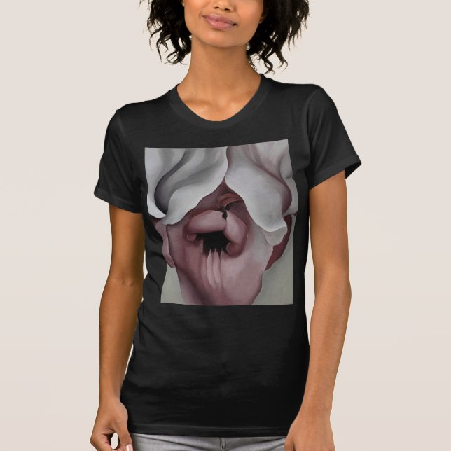 Georgia Okeeffe Black Iris T-Shirt (Front)