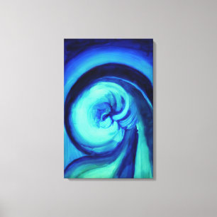 Georgia O'Keeffe - Blue I Canvas Print
