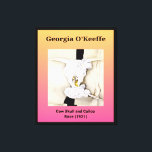 Georgia O'Keeffe: Cow Skull and Calico Rose (1931) Canvas Print<br><div class="desc">Georgia O'Keeffe brings the desert to life with this southwestern United States image called, "Cow Skull and Calico Rose. Okeefe is a famous American female artist who focused most of her artwork on the American southwest. You can purchase "Cow Skulls and Calico Rose" canvas print at my print on demand...</div>
