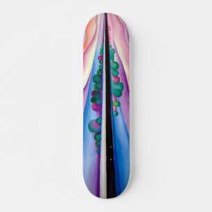 Georgia O'Keeffe, Lake George Reflection (1921) Skateboard