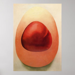 Georgia O'Keeffe -  Red and Pink Rocks - Precision Poster