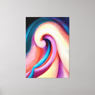 Georgia O'Keeffe - Series I, No. 3 Canvas Print