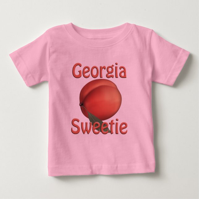 Georgia Peach Infant T-shirt (Front)