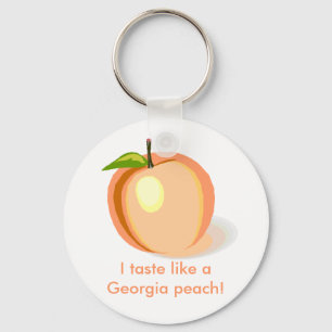 Georgia peach key ring