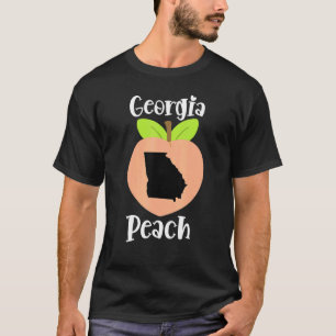 Georgia Peach Peach Fans Pride State Of Georgia Pe T-Shirt
