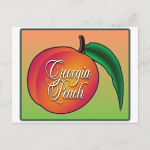 Georgia Peach Postcard