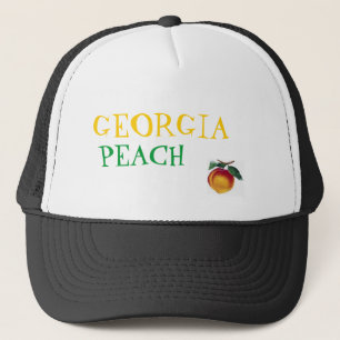 GEORGIA, PEACH TRUCKER HAT