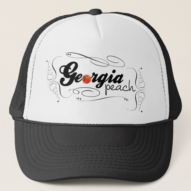 georgia peach trucker hat (Front)