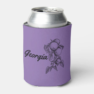 Georgia Peaches Can Cooler