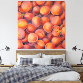 Georgia Peaches - Canvas Print