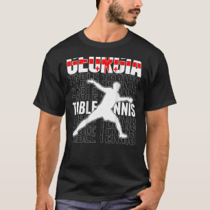 Georgia Ping Pong Georgian Table Tennis Supporte T-Shirt