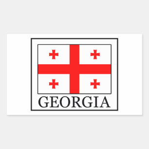 Georgia Rectangular Sticker