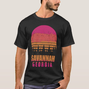 Georgia, Retro 70s 80s Graphic Souvenir T-Shirt