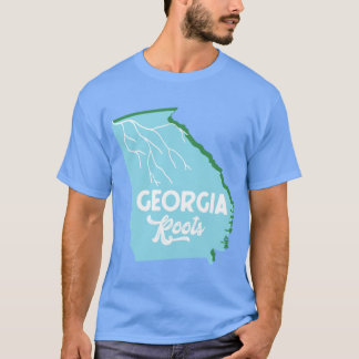 Georgia Roots Aqua Green T-Shirt