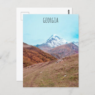 Georgia Sakartvelo landscape Postcard