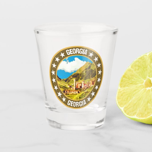 Georgia                                            shot glass (Front)