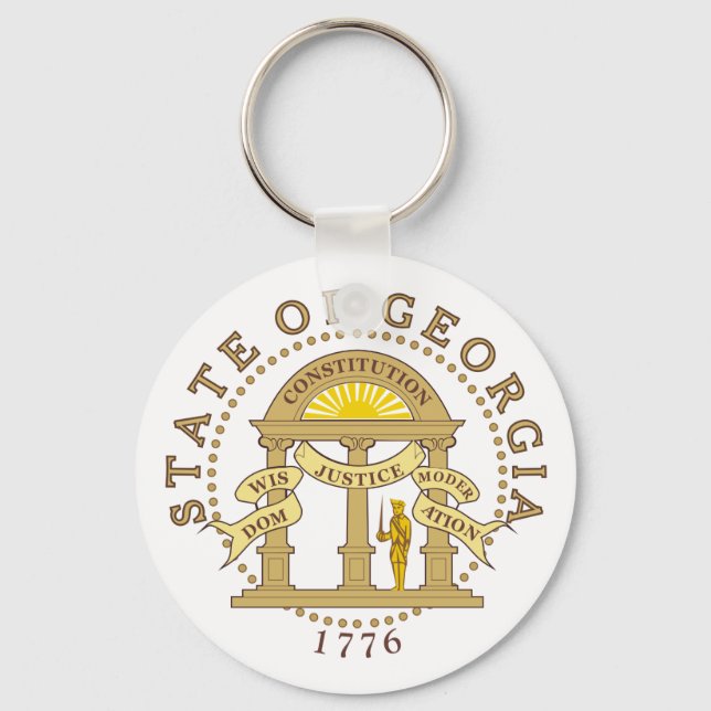 Georgia sign key ring (Front)