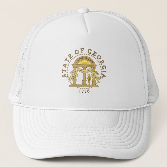 Georgia sign trucker hat (Front)