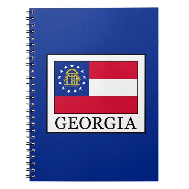 Georgia Spiral Notebook (Front)