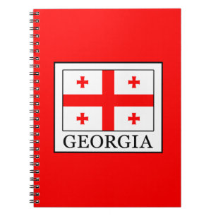 Georgia Spiral Notebook