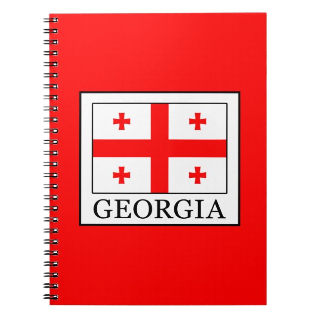 Georgia Spiral Notebook (Front)