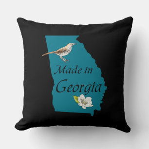 Georgia Square Throw Pillow