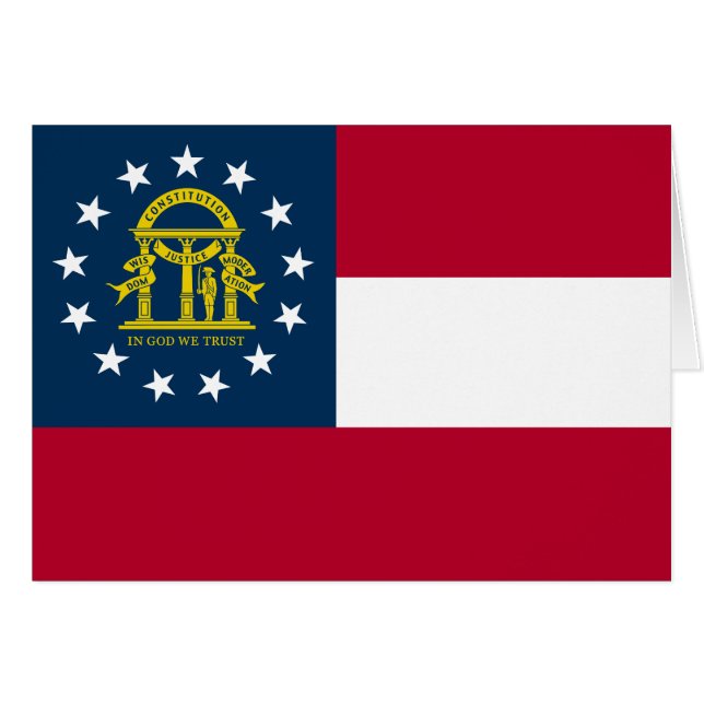 Georgia State Flag (Front Horizontal)