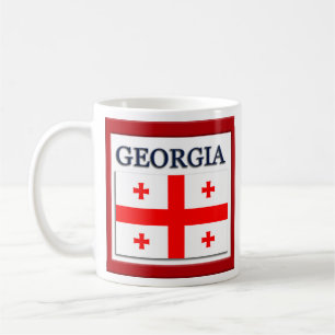 Georgia State Flag Design Coffee Mug