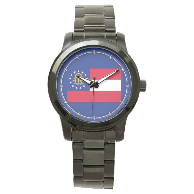 Georgia State Flag Design Watch (Front)