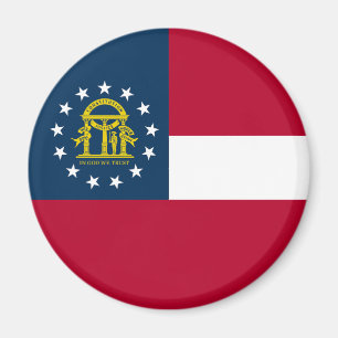 Georgia State Flag Magnet