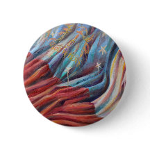 Georgia State Flag Painting Button