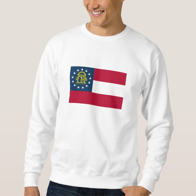 Georgia State Flag Sweatshirt (Front)