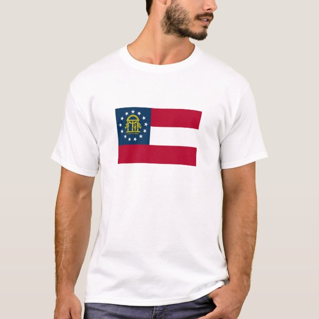 Georgia State Flag T-Shirt (Front)