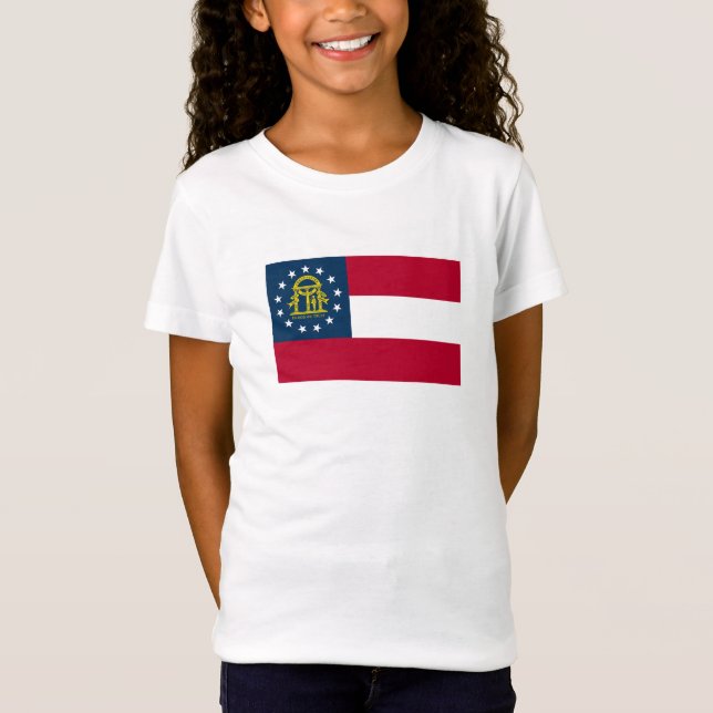 Georgia State Flag T-Shirt (Front)