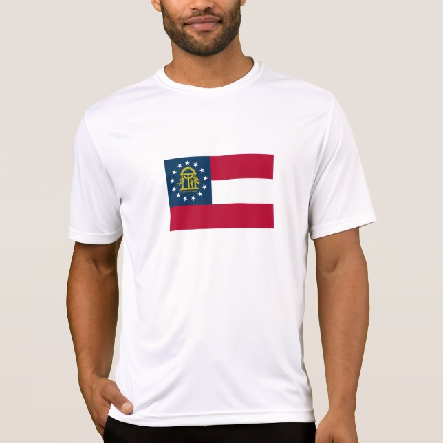 Georgia State Flag T-Shirt (Front)