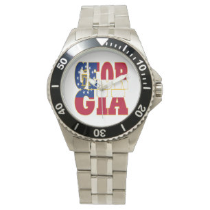 Georgia state flag text watch