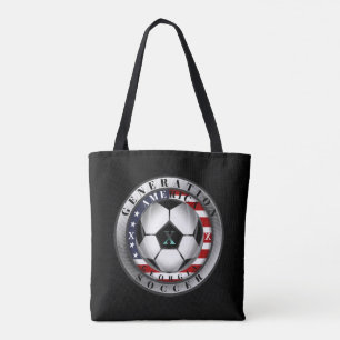 Georgia State Generation X American Soccer Tote Bag