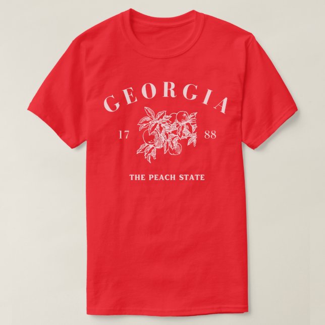 Georgia State on Dark T-Shirt (Design Front)