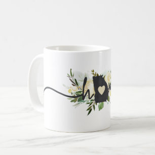 Georgia State Personalised Your Home City Rustic Coffee Mug