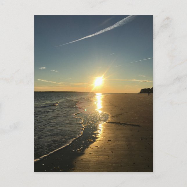 Georgia Sunset Postcard (Front)