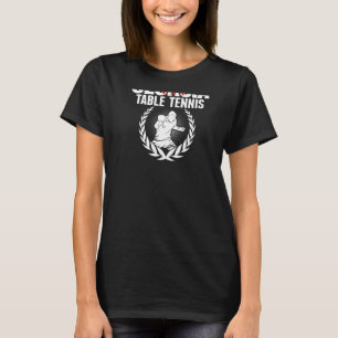 Georgia Table Tennis   Georgian Ping Pong Supporte T-Shirt