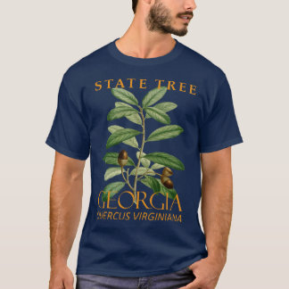 Georgia Territory Tree The Southern Live Oak T-Shirt