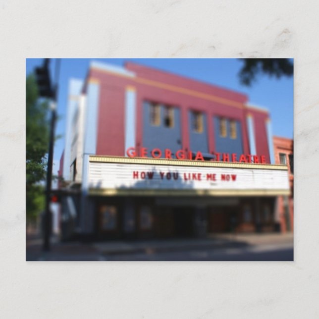 Georgia Theatre Postcard (Front)