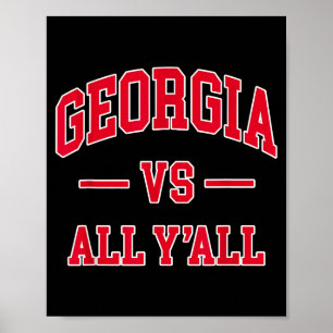 Georgia - Throwback Design - Clic  Poster