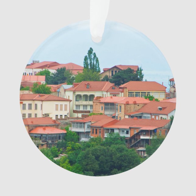 Georgia Town Landscape Ornament (Front)