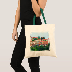 Georgia Town Landscape Tote Bag