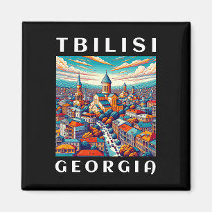Georgia Trip And Tbilisi Magnet